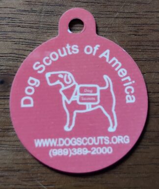 Dog Scout Tag w/ Logo